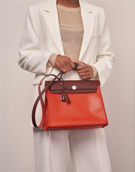 hermes herbag 31 red|Hermes herbag price malaysia.